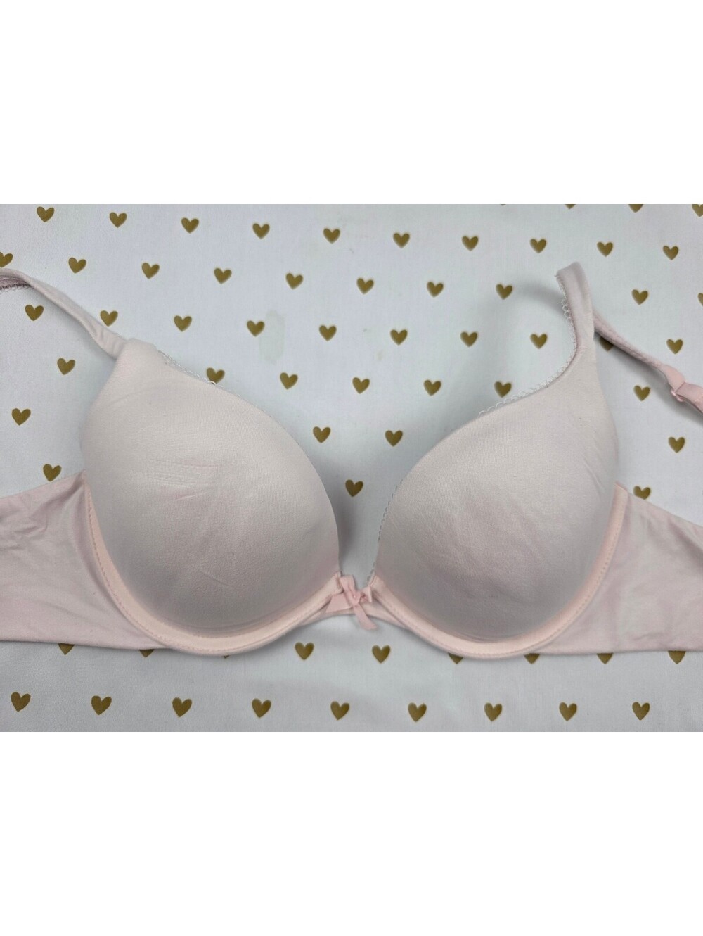 Victorias Secret Blush 32D Push Up Bra